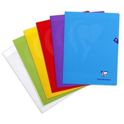 Clairefontaine Cahier piqûre Mimesys, 170 x 220 mm, 96 pages